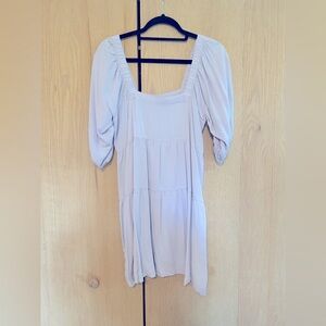 Light Purple Tiered Dress